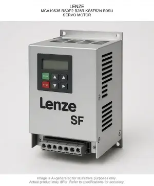 LENZE; MCA19S35-RS0P2-B28R-KS5F52N-R0SU; SERVO MOTOR