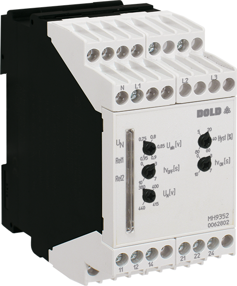 DOLD 0062802: MH9352.12/003 3/N AC380-440V50/60Hz Phase Monitor