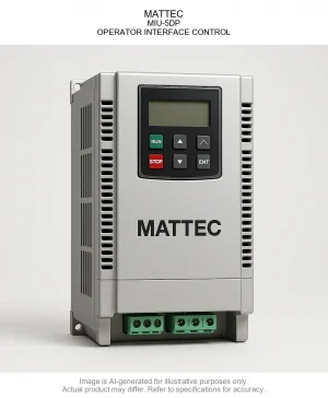 MATTEC; MIU-5DP; OPERATOR INTERFACE CONTROL