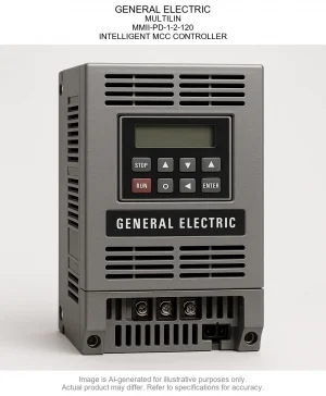 GENERAL ELECTRIC; MULTILIN; MMII-PD-1-2-120; INTELLIGENT MCC CONTROLLER