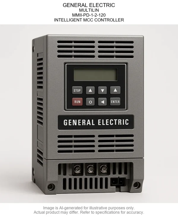 GENERAL ELECTRIC; MULTILIN; MMII-PD-1-2-120; INTELLIGENT MCC CONTROLLER
