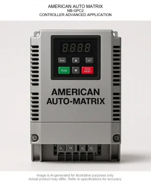 AMERICAN AUTO MATRIX; NB-GPC2; CONTROLLER ADVANCED APPLICATION