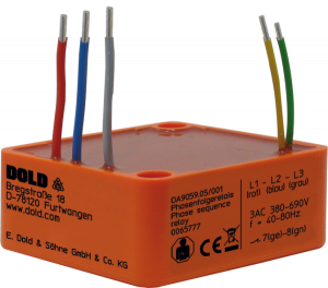 DOLD 0065777: OA9059.05/001 3AC380-690V 40-80Hz Phase Sequence Module