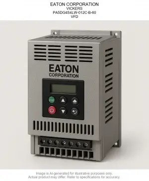 EATON CORPORATION; VICKERS; PA5DG4S4LW-012C-B-60; Variable Frequency Drive