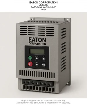 EATON CORPORATION; VICKERS; PA5DG4S4LW-016C-B-60; Variable Frequency Drive
