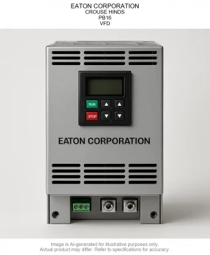 EATON CORPORATION; CROUSE HINDS; PB16; Variable Frequency Drive