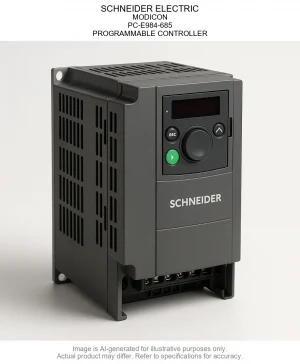 SCHNEIDER ELECTRIC; MODICON; PC-E984-685; PROGRAMMABLE CONTROLLER