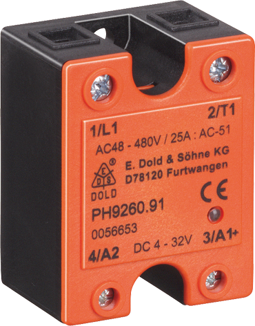 DOLD 0056953: PH9260.91/000/01 AC24-240V AC25A Solid-state relay / contactor