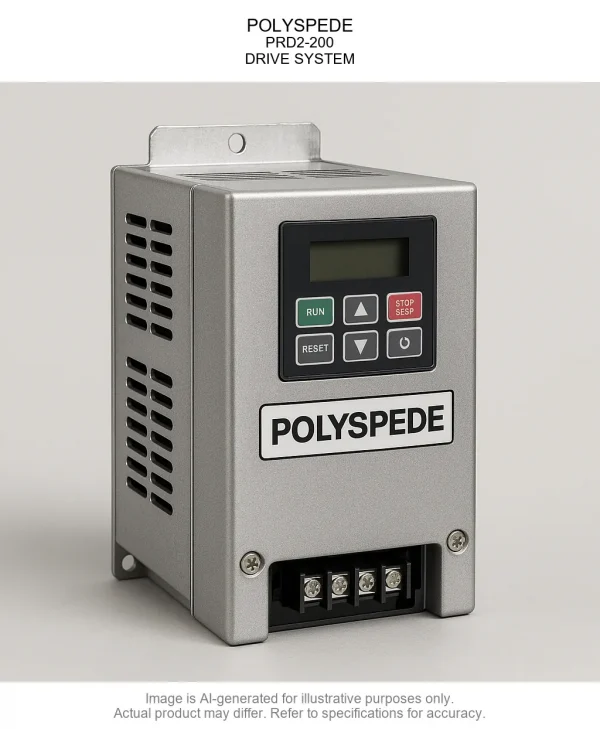 POLYSPEDE; PRD2-200; DRIVE SYSTEM