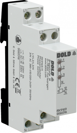DOLD 0060316: RK9169.11 3AC380-415/220-240V Phase monitor