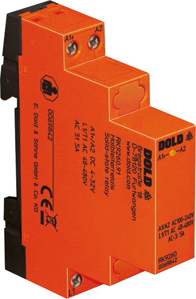 DOLD 0069839: RK9260.91 AC24-280V AC5A Solid-state relay for resistive load