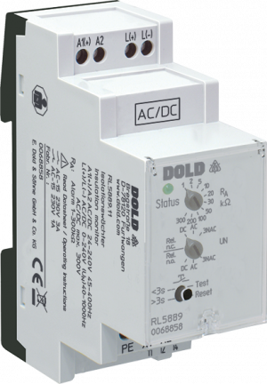 DOLD 0068858: RL5889.11 AC/DC24-240V 1K-300K Insulation monitor