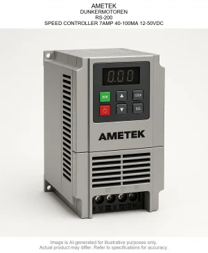 AMETEK; DUNKERMOTOREN; RS-200; SPEED CONTROLLER 7AMP 40-100MA 12-50VDC