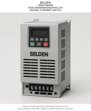 BELDEN; HIRSCHMANN; RS20-0800M4M4SDAEHH04.2.05; DIN RAIL ETHERNET SWITCH