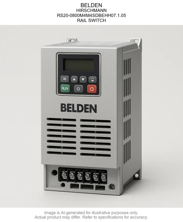 BELDEN; HIRSCHMANN; RS20-0800M4M4SDBEHH07.1.05; RAIL SWITCH