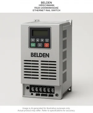BELDEN; HIRSCHMANN; RS20-2400M4M4SDAE; ETHERNET RAIL SWITCH