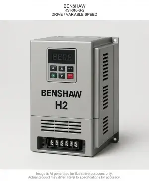 BENSHAW; RSI-010-S-2; DRIVE / VARIABLE SPEED