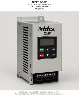 NIDEC CORP; CONTROL TECHNIQUES; S100-02463-0A0000; AC DRIVE
