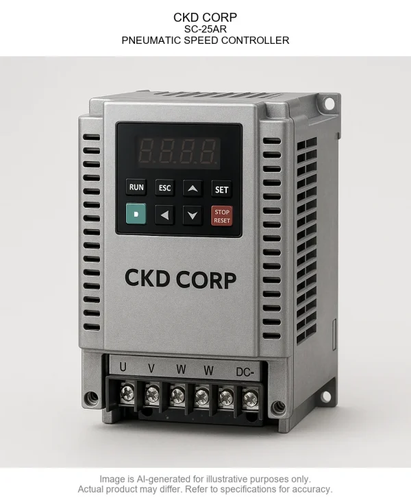 CKD CORP; SC-25AR; PNEUMATIC SPEED CONTROLLER
