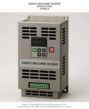 SANYO MACHINE WORKS; SDN-SP3-320A; SPINDLE