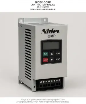 NIDEC CORP; CONTROL TECHNIQUES; SE-11200037; VARIABLE SPEED DRIVE