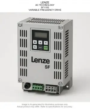LENZE; AC TECHNOLOGY; SF110S; VARIABLE FREQUENCY DRIVE