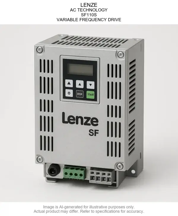 SF110S.webp LENZE; AC TECHNOLOGY; SF110S; VARIABLE FREQUENCY DRIVE