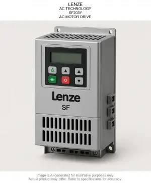 LENZE; AC TECHNOLOGY; SF203Y; AC MOTOR DRIVE
