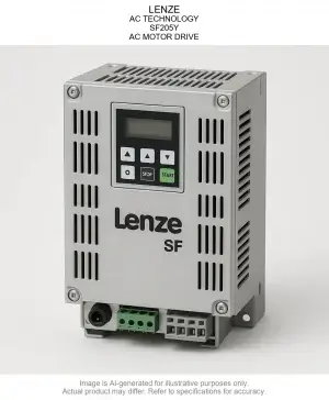 LENZE; AC TECHNOLOGY; SF205Y; AC MOTOR DRIVE