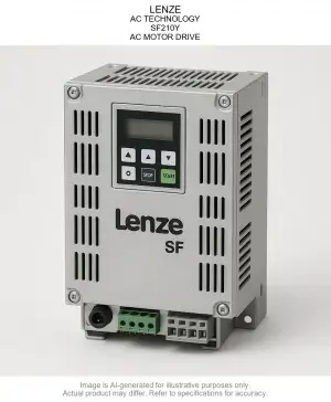 LENZE; AC TECHNOLOGY; SF210Y; AC MOTOR DRIVE