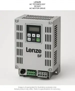 LENZE; AC TECHNOLOGY; SF250Y; AC MOTOR DRIVE