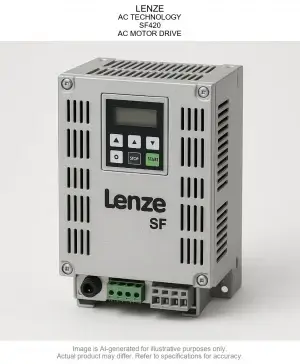 LENZE; AC TECHNOLOGY; SF420; AC MOTOR DRIVE