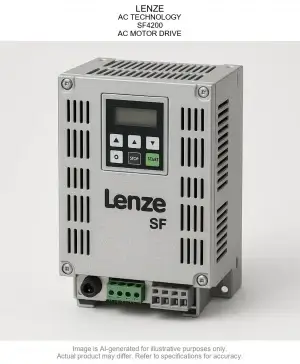 LENZE; AC TECHNOLOGY; SF4200; AC MOTOR DRIVE