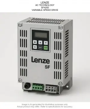 LENZE; AC TECHNOLOGY; SF4250; VARIABLE SPEED DRIVE