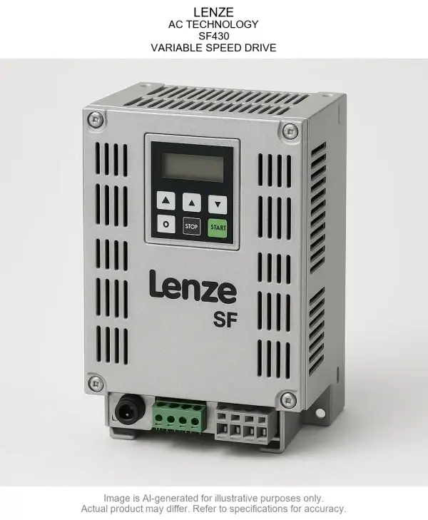 LENZE; AC TECHNOLOGY; SF430; VARIABLE SPEED DRIVE