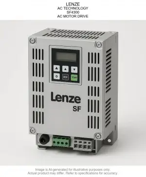 LENZE; AC TECHNOLOGY; SF4300; AC MOTOR DRIVE