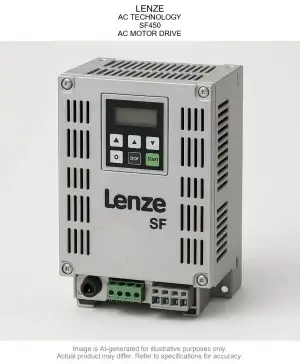 LENZE; AC TECHNOLOGY; SF450; AC MOTOR DRIVE
