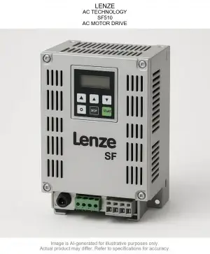 LENZE; AC TECHNOLOGY; SF510; AC MOTOR DRIVE