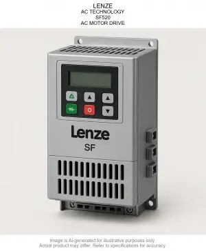 LENZE; AC TECHNOLOGY; SF520; AC MOTOR DRIVE