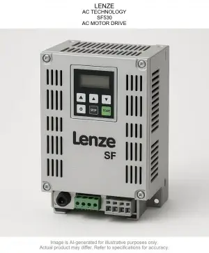 LENZE; AC TECHNOLOGY; SF530; AC MOTOR DRIVE