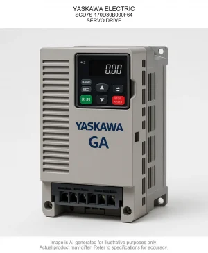 YASKAWA ELECTRIC; SGD7S-170D30B000F64; SERVO DRIVE