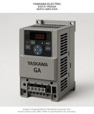 YASKAWA ELECTRIC; SGD7S-1R6A00A; SERVO AMPLIFIER
