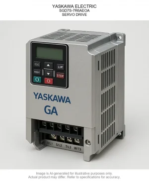 YASKAWA ELECTRIC; SGD7S-7R6AEOA; SERVO DRIVE