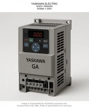 YASKAWA ELECTRIC; SGDV-1R6A05A; SIGMA V 200V
