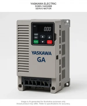 YASKAWA ELECTRIC; SGMG-1AASABB; SERVO MOTOR
