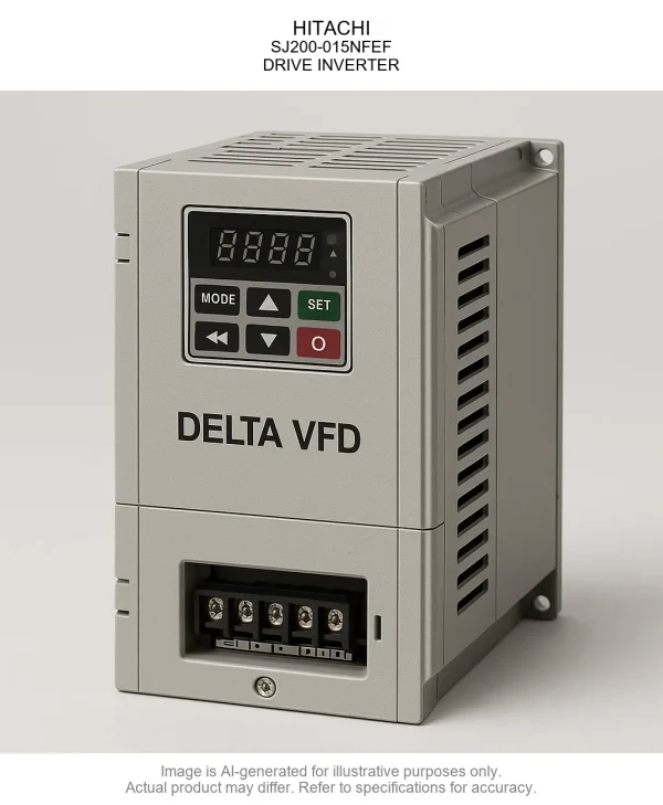 SJ200-015NFEF.webp HITACHI; SJ200-015NFEF; DRIVE INVERTER