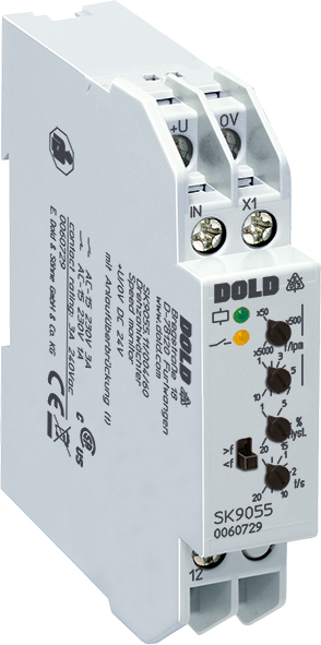 DOLD 0060729: SK9055.11/004/60 50-50000IPM DC24V Speed Monitor