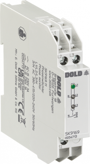 DOLD 0054713: SK9169.11 3/N AC380-415/220-240V Phase monitor