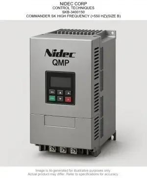 NIDEC CORP; CONTROL TECHNIQUES; SKB-3400150; COMMANDER SK HIGH FREQUENCY (>550 HZ)(SIZE B)