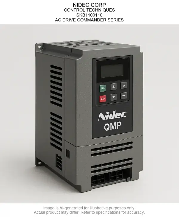 SKB1100110.webp NIDEC CORP; CONTROL TECHNIQUES; SKB1100110; AC DRIVE COMMANDER SERIES